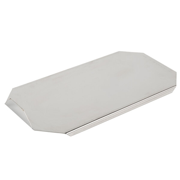 A silver Matfer Bourgeat Exoglass loaf pan with a lid.