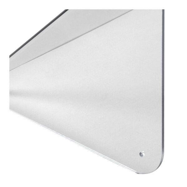 A white metal lid with hinges for an Avantco ice cream freezer.