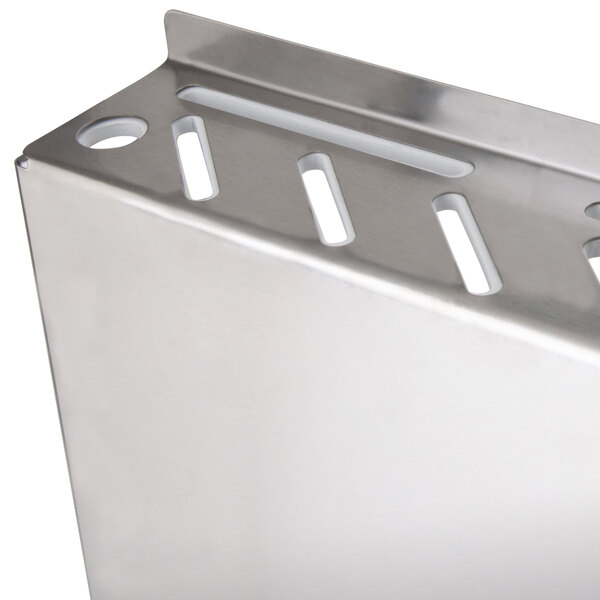 7 Slot Stainless Steel WallMount Knife Rack