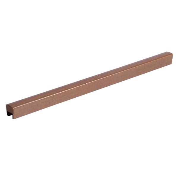 A copper colored metal seal bar for a VacPak-It VMC32 on a white background.