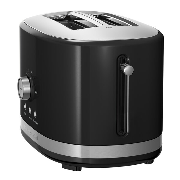 KitchenAid KMT2116OB Onyx Black 2 Slice Toaster with High Lift Lever 120V