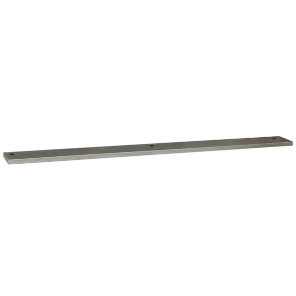 A long metal bar with rectangular ends.