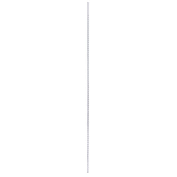 A long white Metro qwikSLOT metal post.