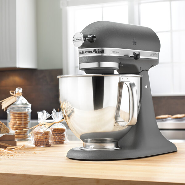 KitchenAid Artisan Series 5-Quart 10-Speed White Residential Stand Mixer in  the Stand Mixers department at