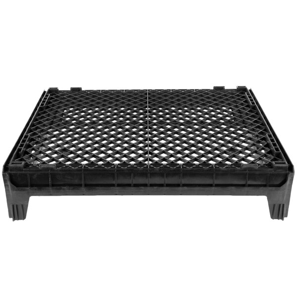 Orbis NPL650 27" x 22" x 6" Customizable Black Bakery Bread Tray