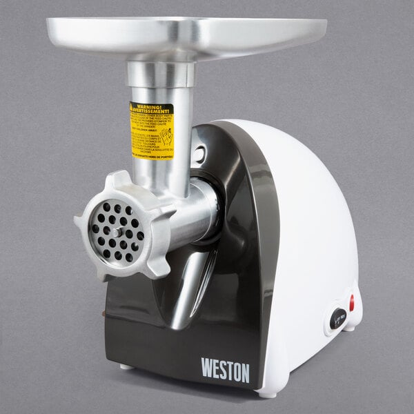Weston 820301W 5 Electric Meat Grinder.