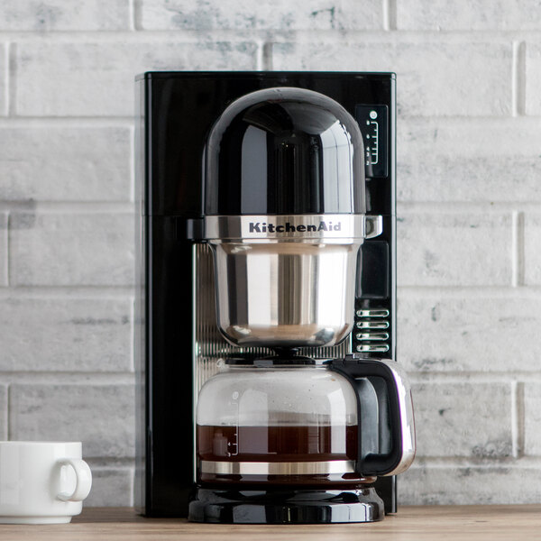 KitchenAid KCM0802OB Pour Over Coffee Brewer Onyx Black