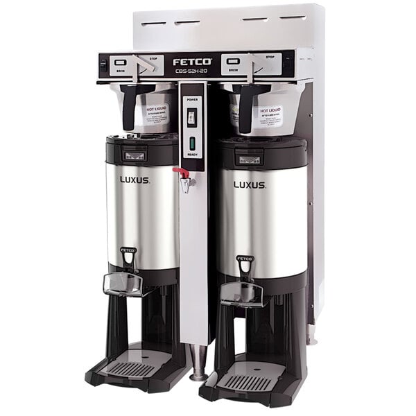 Fetco CBS-52H-20 C53026 Stainless Steel Twin Automatic Coffee Brewer