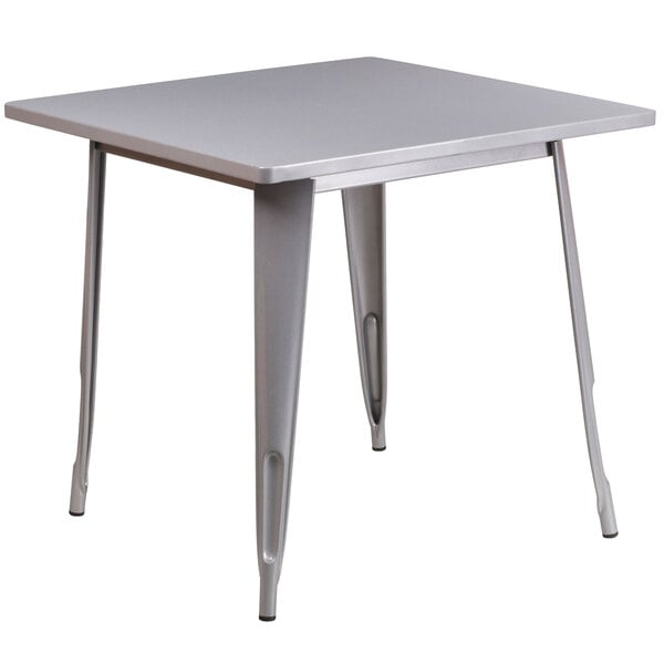 flash furniture metal table