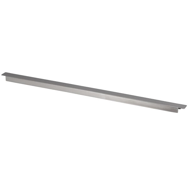 A long metal rectangular bar.