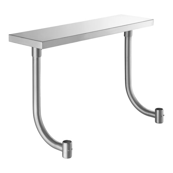 Regency 10" x 36" Stainless Steel Adjustable Work Surface for 36" Long Equipment Stands