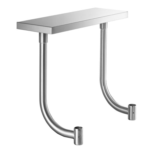Regency 10" x 30" Stainless Steel Adjustable Work Surface for 30" Long Equipment Stands