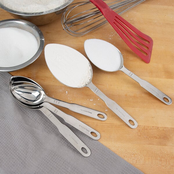 5-Piece Stainless Steel Measuring Scoop Kit