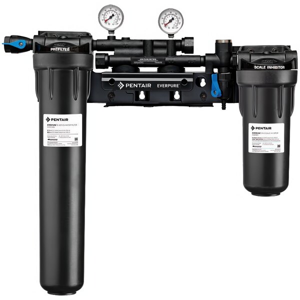 The Everpure High Flow Twin Manifold with prefilter and scale reduction systems.