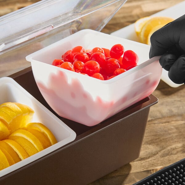 Choice 1.5 Pint Condiment Holder Insert