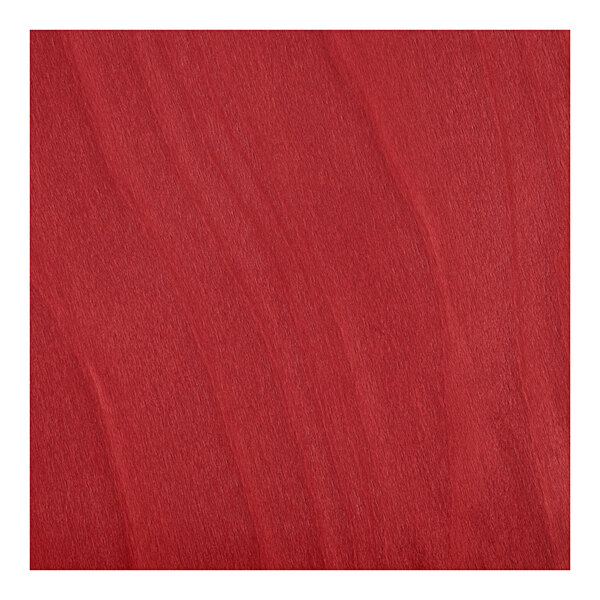 A close-up of a mahogany wood grain surface on a Lancaster Table & Seating bar stool seat.