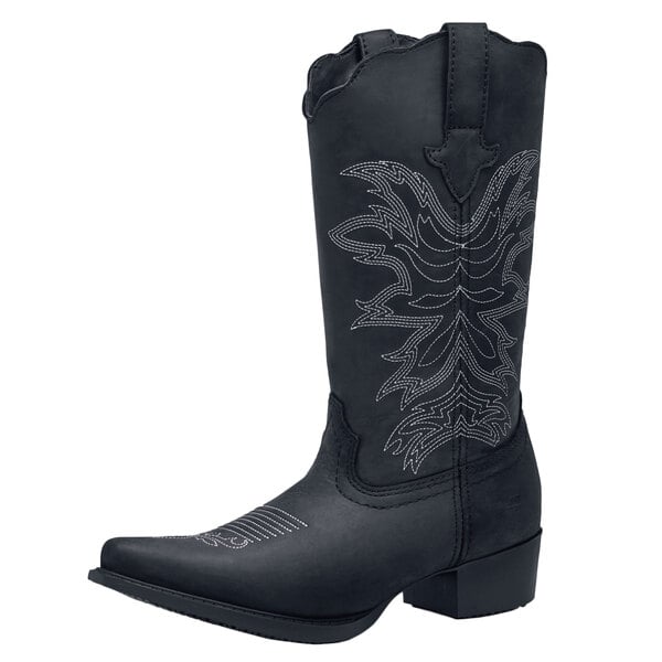 black non slip cowgirl boots