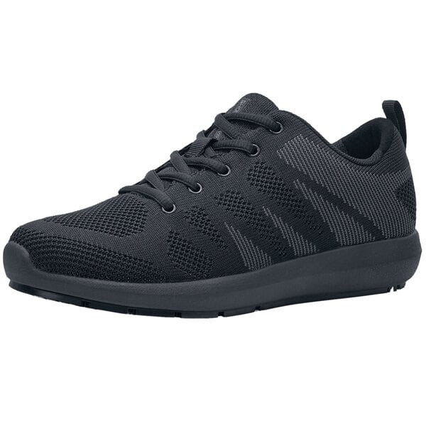 all black non slip tennis shoes