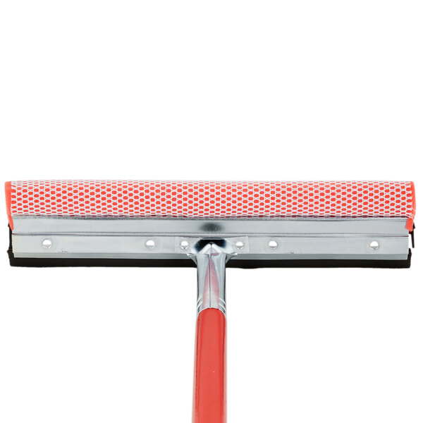 12" Auto Squeegee and Sponge with 18" Handle