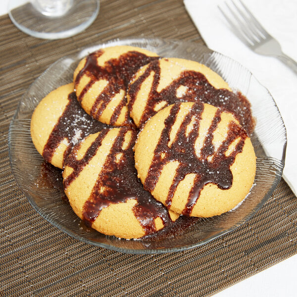 a close up of a cookie