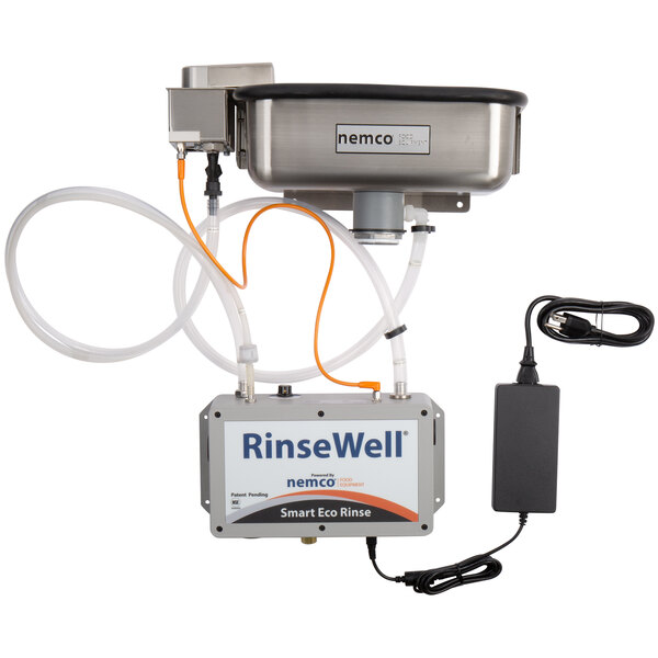 Nemco 3000-13 RinseWell Smart Eco Rinse Dipper Well Controller with 13 ...