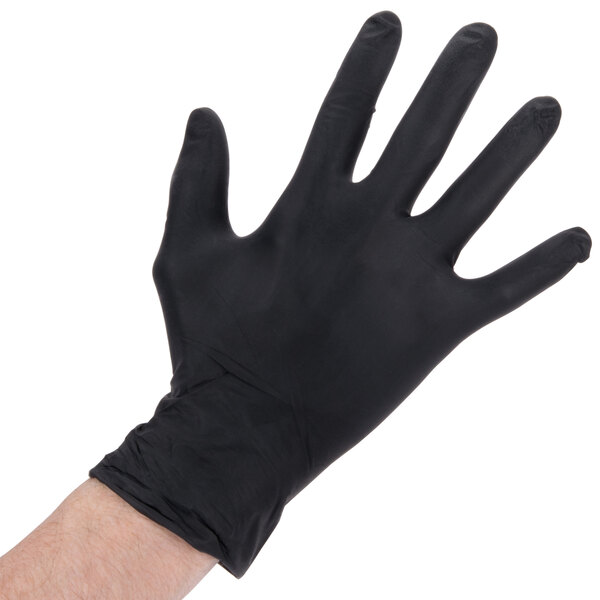 heavy duty industrial nitrile gloves