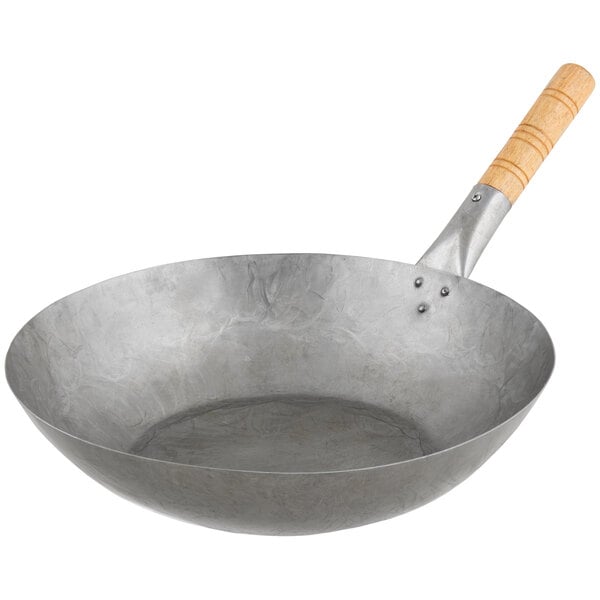 Aluminum Wok Cover for 14" Hand Hammered Wok 13 inch Flat Wok Lid 