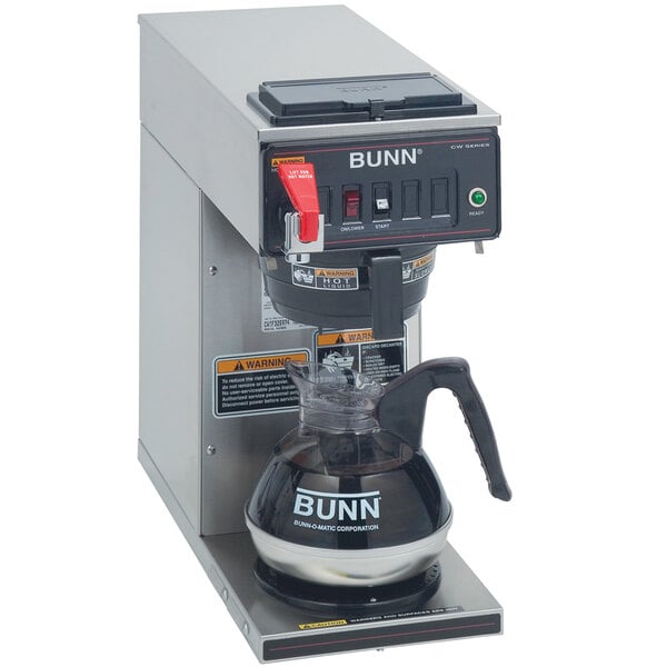 Bunn 12950.0293 CWTF15-1 Automatic 12 Cup Coffee Brewer with 1 Lower