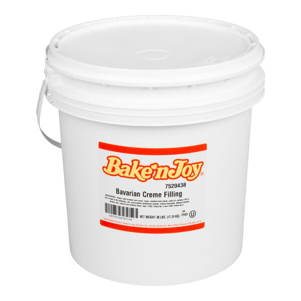 Bake'n Joy Bavarian Creme Filling Pail 38 lb.