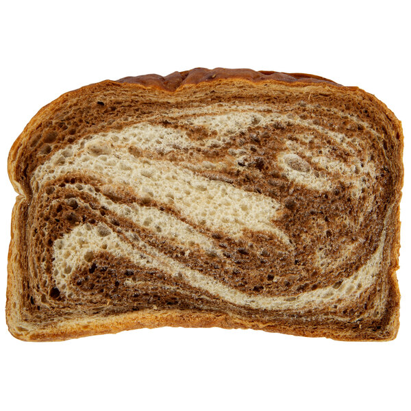 Wholesome Harvest 29.9 oz. Marble Rye Panini Bread Loaf 10/Case