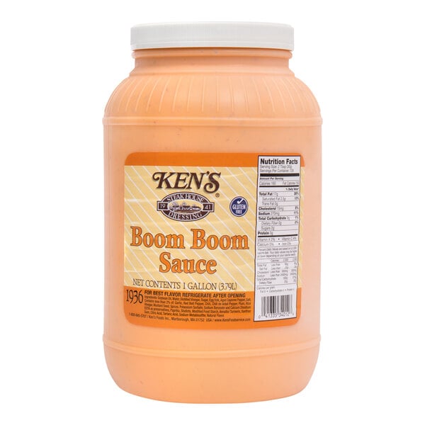 Ken's Foods Boom Boom Sauce 1 Gallon - 4/Case