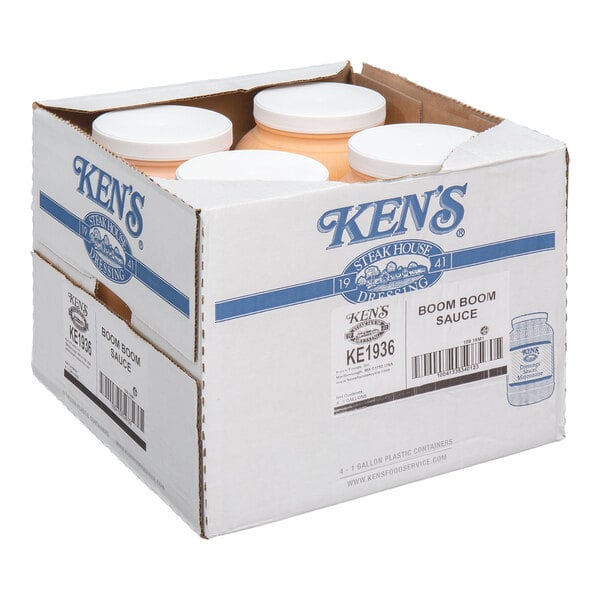 Ken's Foods Boom Boom Sauce 1 Gallon - 4/Case