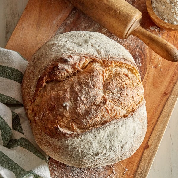 artisan loaf of bread