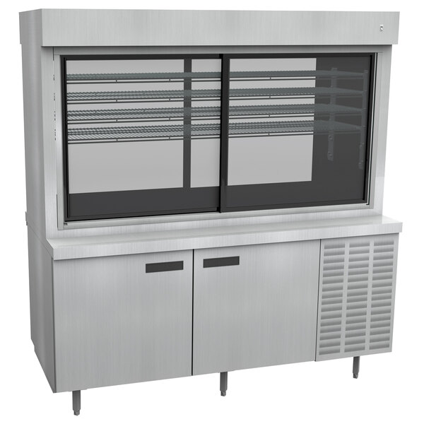 Delfield F15pc72nv 72 Narrow Depth Refrigerated Display Case