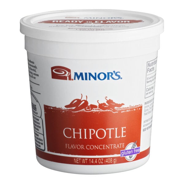 Minor's Chipotle Flavor Concentrate 14.4 fl. oz. - 6/Case
