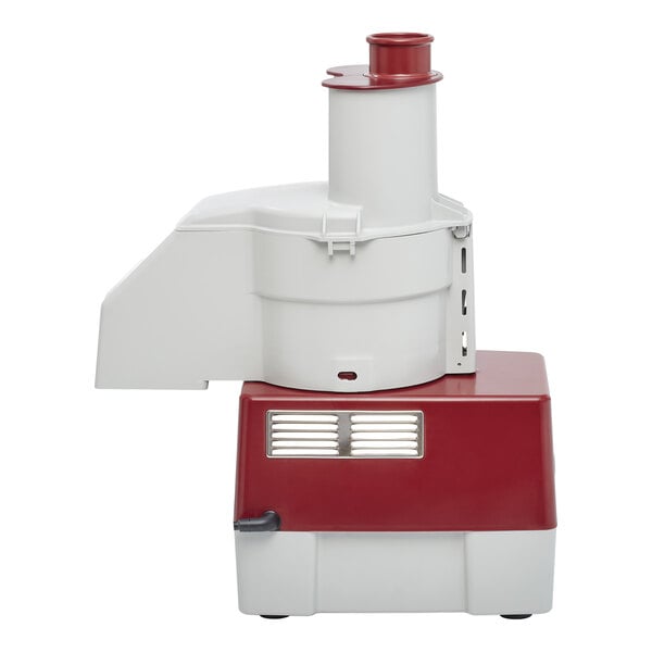 Robot Coupe R2CLR DICE Combination Food Processor with 3 Qt. / 3 Liter Clear Bowl, Continuous Feed & 4 Discs - 2 hp