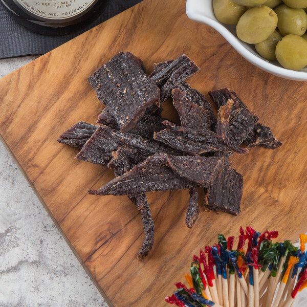 Wild Bill's 3.25 oz. Hickory Smoked Tender Tips Beef Jerky