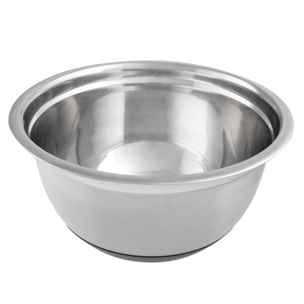 Vollrath Stainless Steel Mixing Bowl, 4 Qt. - WebstaurantStore