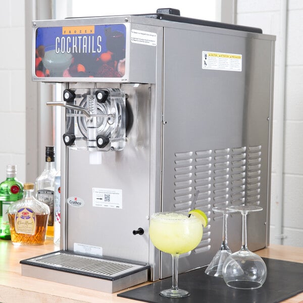 Crathco 5311 Single Countertop Frozen Beverage Dispenser with Electronic Controls - 120V