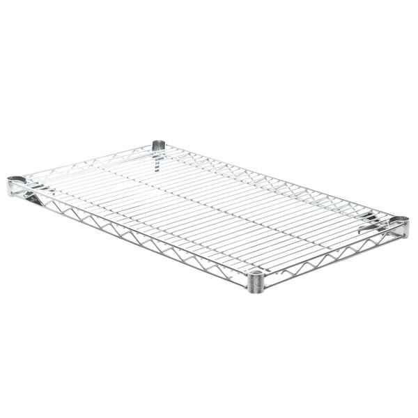 A Metro Super Erecta chrome wire shelf.