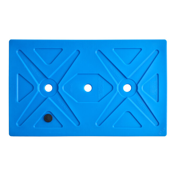 CaterGator Blue Full Size Ice Board for Food Pan Carriers - 20 3/4" x 12 3/4" x 1 1/2"