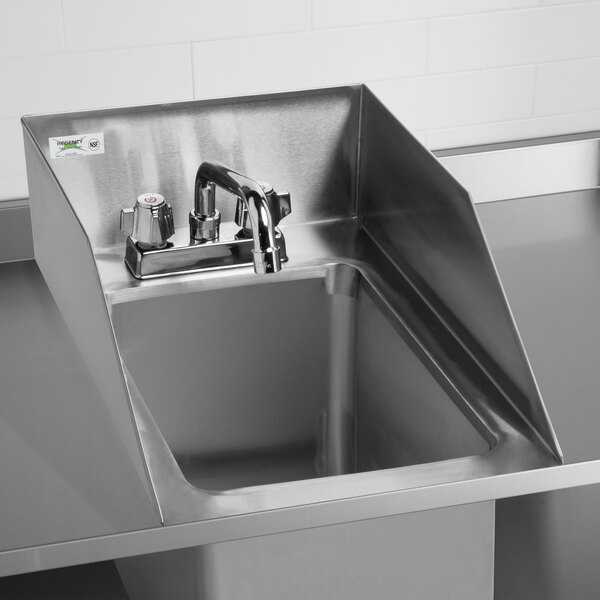 Regency 10 X 14 X 10 16 Gauge Stainless Steel One Compartment