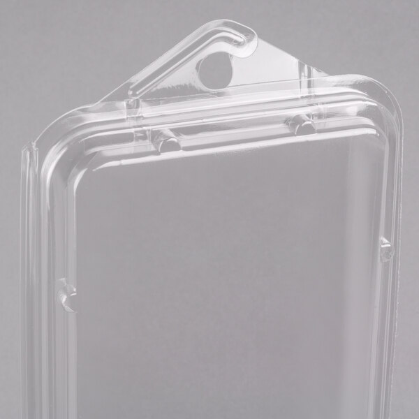 CKF 86669 Clear .75 oz. Hook Top Clamshell Herb Pack - 500/Case