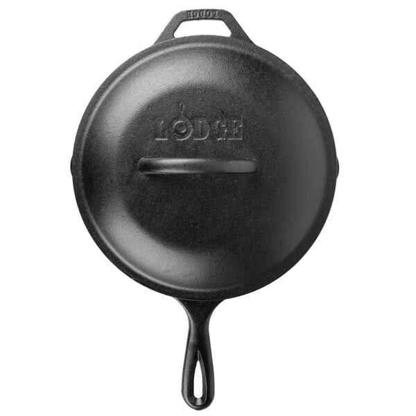 Lodge L8SQ3 Square Cast Iron Skillet, 10-1/2 Square, 1-3/4 depth - Win  Depot