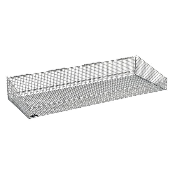 A Metro qwikSIGHT wire basket shelf.