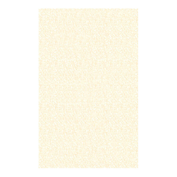 A rectangular sheet of light cream-colored paper with a subtle speckled pattern.
