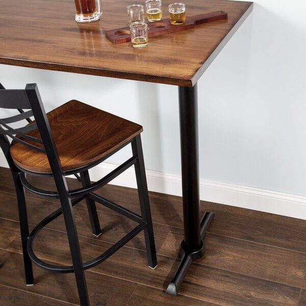 Business Industrial Restaurant Tables 30 Round Walnut Laminate Table Top With 22 X Height Base Studio In Fine Fr - 30 Round Table Top Wood Business Industrial Restaurant Tables 30 Round Walnut Laminate Table Top With 22 X Height Base Studio In Fine Fr - 30 Round Table Top Wood