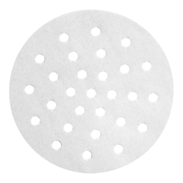 Choice 5" Perforated Round Patty Paper - 5,000/Case