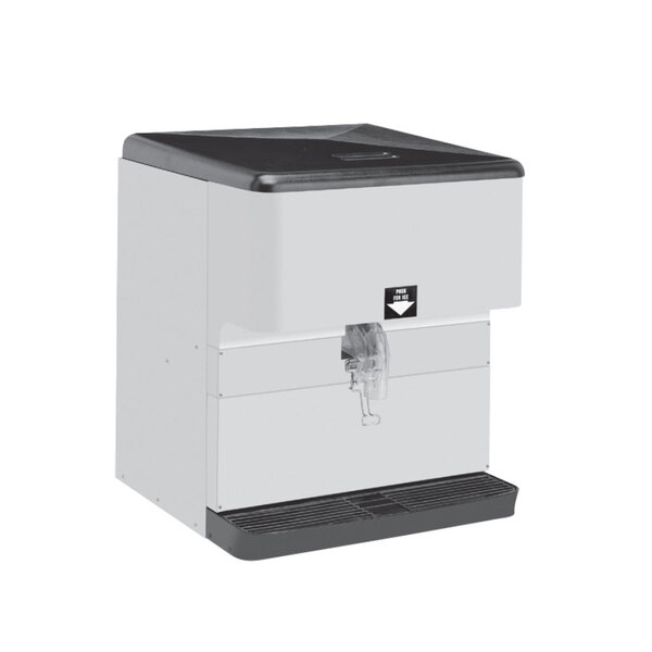 manual fill ice dispenser Follett 110cm-ni-li symphony plus 110 lb. Manual fill countertop.
