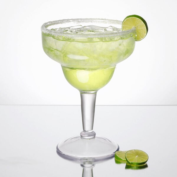 GET SW-1415-CL 36 oz. SAN Plastic Margarita Glass